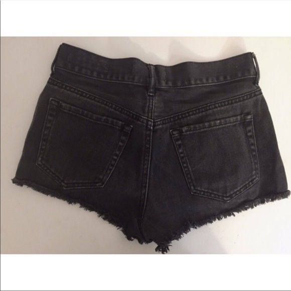 pacsun distressed black shorts - Picture 3 of 4
